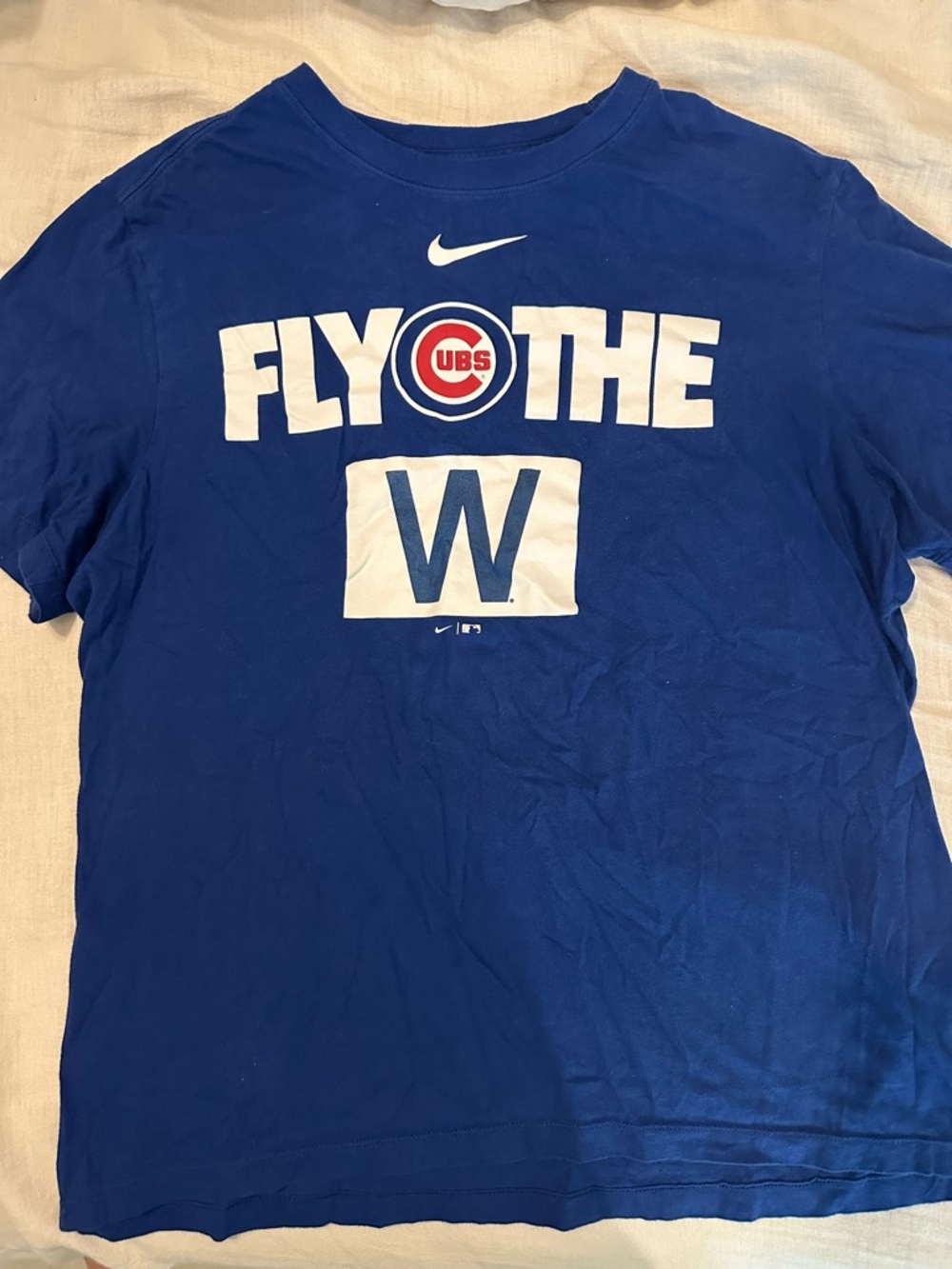 Nike Royal Blue Chicago Cubs Tee